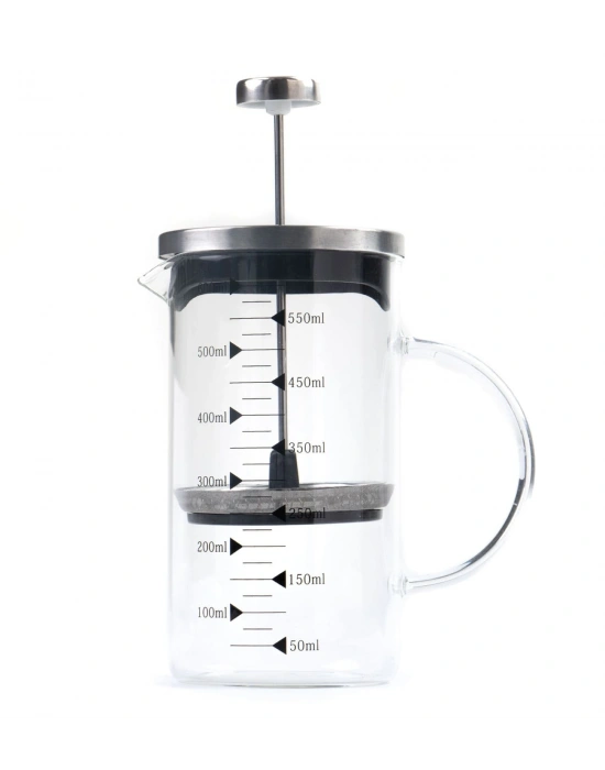 Borosilikat 600 Ml French Press ve Böğürtlen Draje