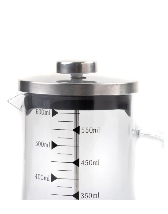 Borosilikat 600 Ml French Press ve Böğürtlen Draje