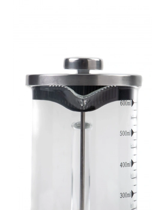 Borosilikat 600 Ml French Press ve Kahve Draje