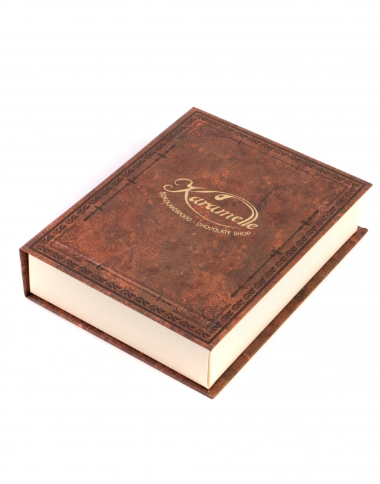 Brown Book Madlen Çikolata Beyaz - Bayram Hediyesi
