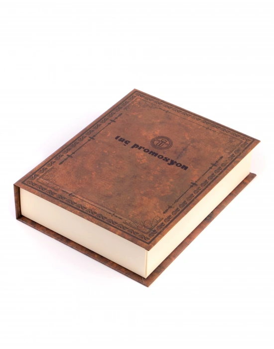 Brown Book Madlen Mix Çikolata Beyaz - Promosyon Hediye