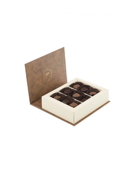 Brown Book Mix Çikolata Kaplı Fıstıklı Lokum
