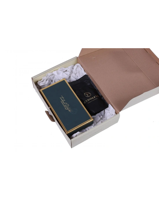 Çikolata Kaplı Lokum -Premium 20 gr Türk Kahvesi Yılbaşı Kutusu