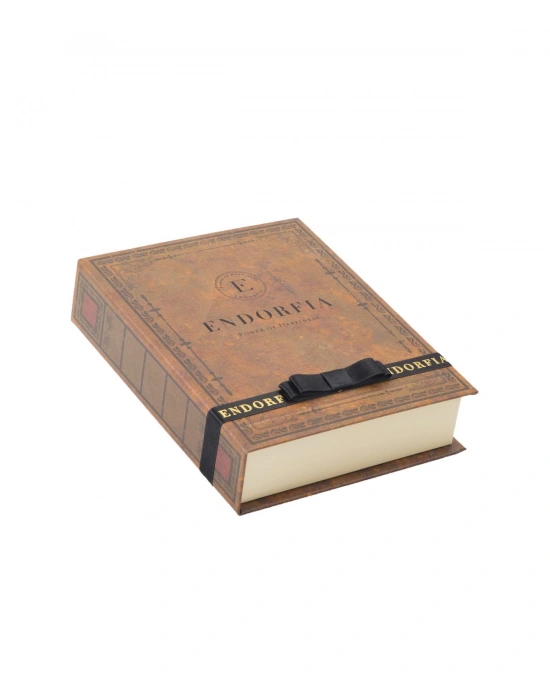 Double Brown Book Bitter Madlen Kurumsal  Çikolata & Kolonya - Kıdem Hediyeleri