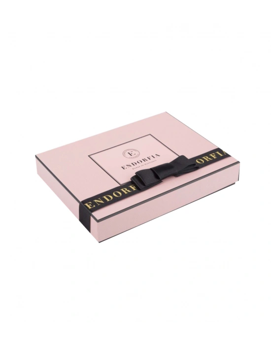 Double Premium Duble Fıstıklı Çifte Kavrulmuş Lokum & Kolonya - Pembe