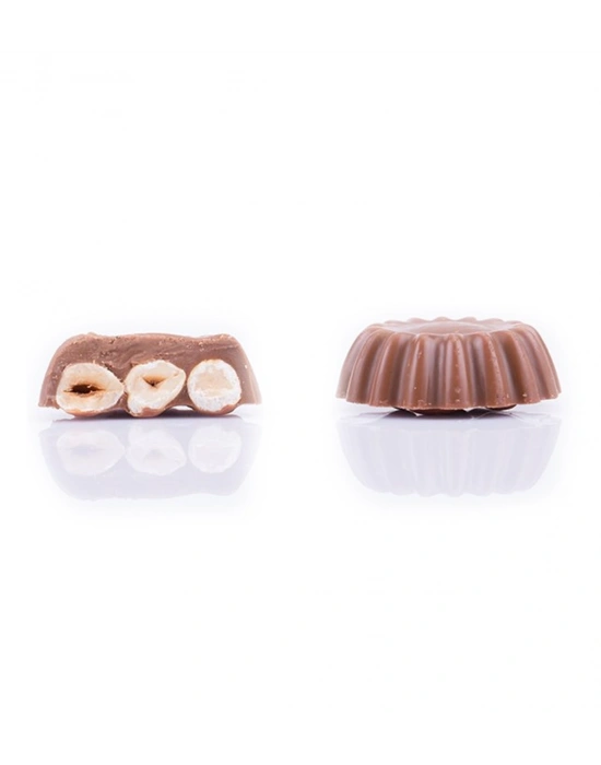 Double Premium Fındıklı Çiçek Special Çikolata & Kolonya - Kahverengi