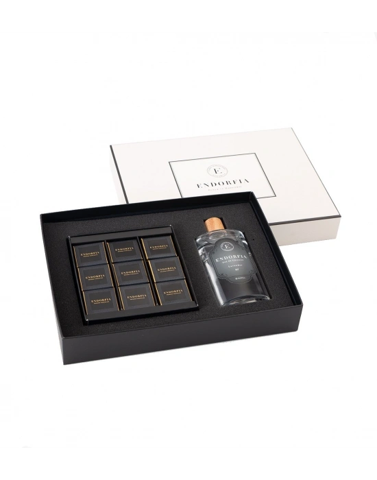 Double Premium Madlen Bitter Çikolata & Kolonya - Beyaz