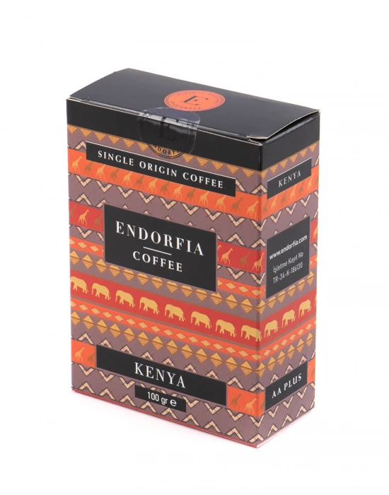 Endorfia Kenya AA Plus Hediyelik Dünya Kahvesi - 100 gr