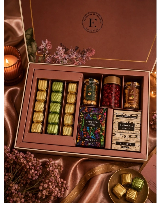Endorfia Premium Kahve ve Lezzet Hediye Kutusu