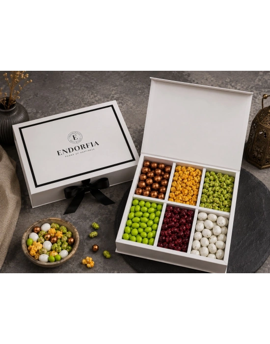 Endorfia Signature Collection – 6 Bölmeli Premium Draje Kutusu