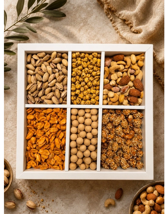 Endorfia Snack Mix Box – Leblebi & Kuruyemiş Seçkisi