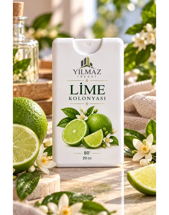 Firmaya Özel Logolu Kaset Kolonya 20 ml (100 Adet)