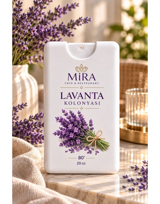 Firmaya Özel Logolu Kaset Kolonya 20 ml (100 Adet)