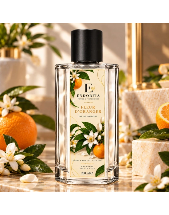 Fleur DOranger Kolonya 200 ml Cam Şişe | Endorfia Özel Seri
