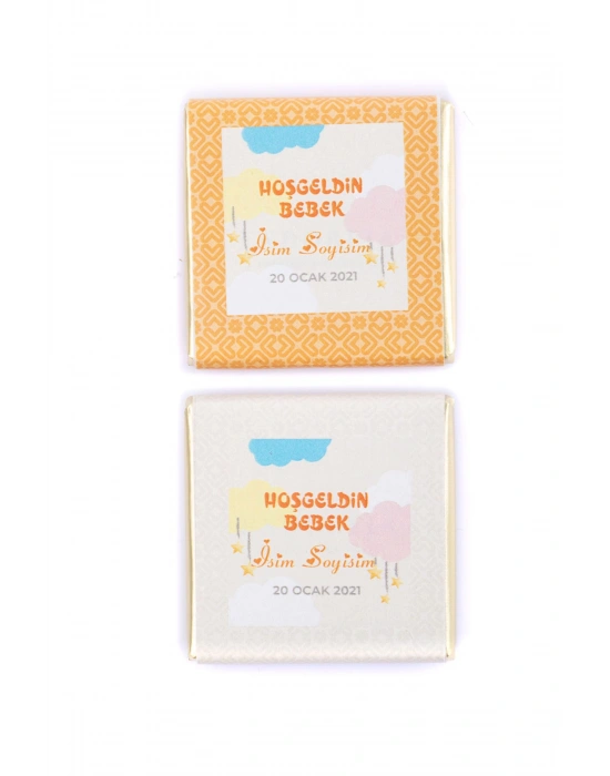 Kişiye Özel Baby Shower Madlen Çikolata