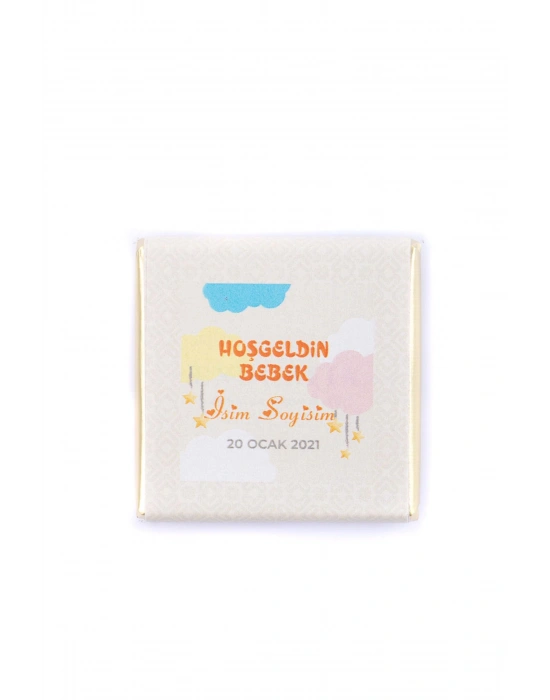 Kişiye Özel Baby Shower Madlen Çikolata