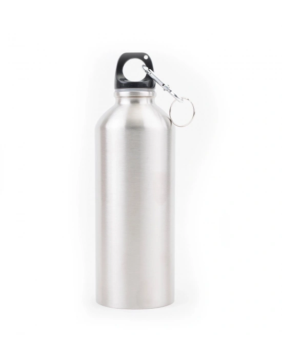 Kişiye Özel Çelik Matara Gümüş - Single Slim Fıstıklı Kalp Çikolata