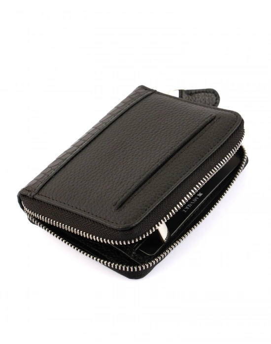 Kişiye Özel Hakiki Deri Cüzdan Siyah- Powerbank 5000 mAh- Usb Bellek Siyah Sprey Kolonya 810