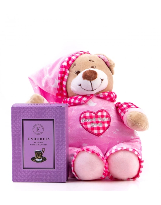 Pembe Kız Bebek Ayıcık & Türk kahvesi