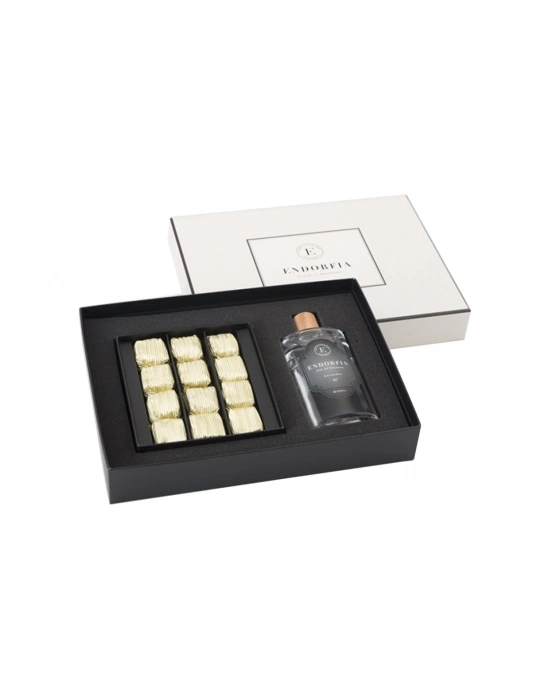 Protokol Set Fıstıklı Krokan Çikolata & Yeşil Çay Kolonyası