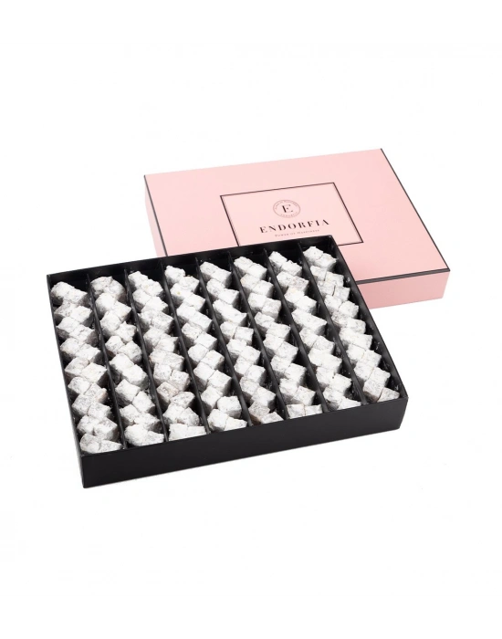 Single Maxi Duble Fıstıklı Çifte Kavrulmuş Lokum - Pembe