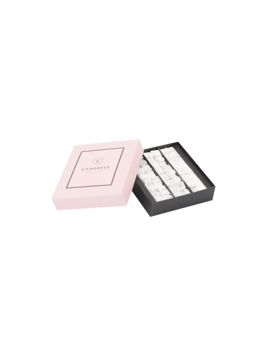 Single Modern Duble Fıstıklı Çifte Kavrulmuş Lokum - Pembe