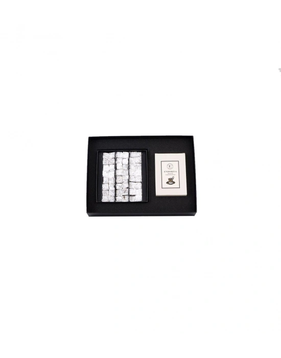 Twin Premium Duble Fıstıklı Çifte Kavrulmuş Lokum & Kahve - Beyaz