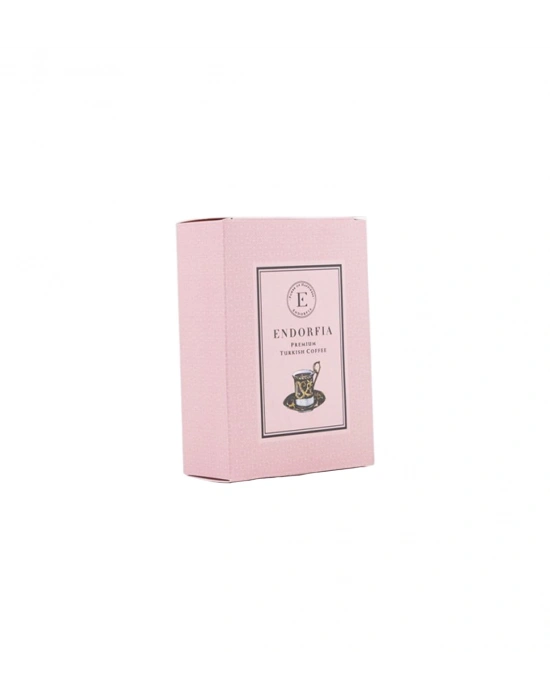 Twin Premium Fıstıklı Kalp Çikolata & Kahve Kırmızı-Gold-Pembe