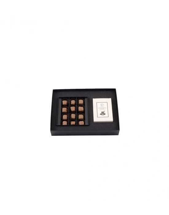 Twin Premium Sütlü Çikolata Kaplı Fıstıklı Lokum & Kahve - Beyaz