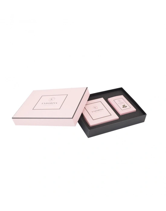 Twin Premium Sütlü Çikolata Kaplı Fıstıklı Lokum & Kahve - Pembe