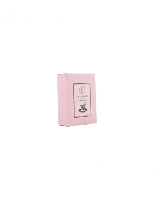 Twin Premium Sütlü Çikolata Kaplı Fıstıklı Lokum & Kahve - Pembe
