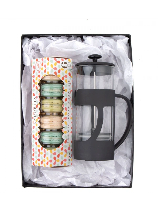 500 Ml French Press ve B1 Makaron