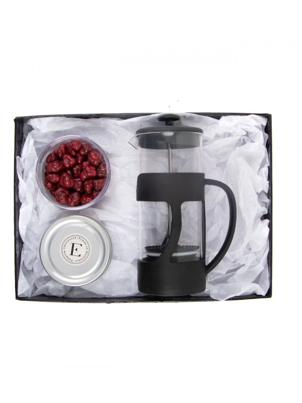 500 Ml French Press ve Böğürtlen Draje