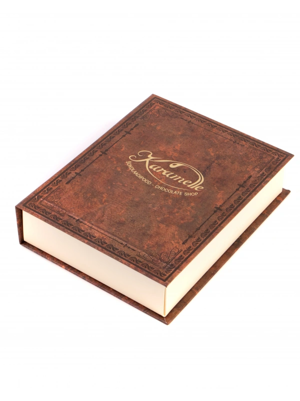 Brown Book Madlen Çikolata Beyaz - Bayram Hediyesi