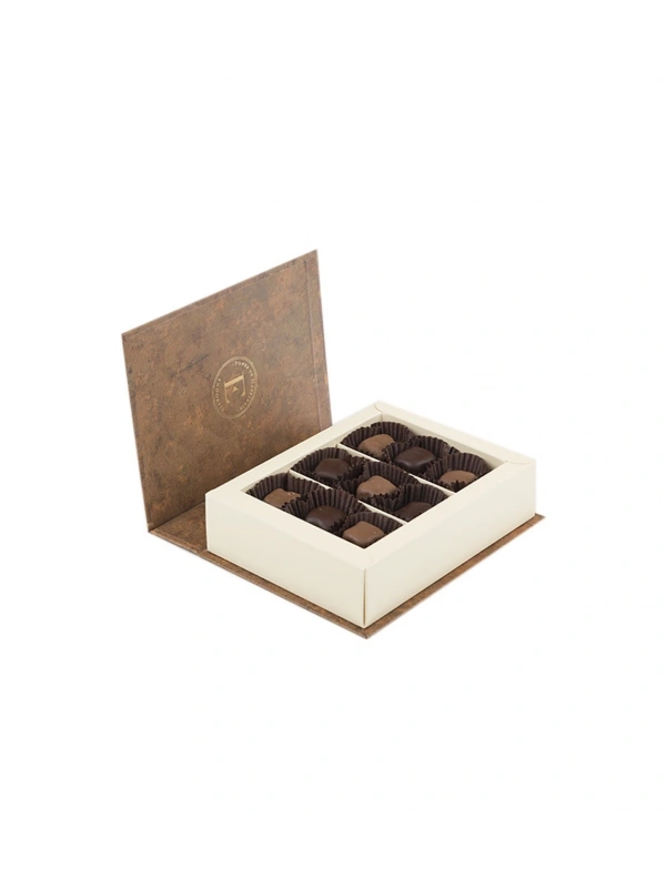 Brown Book Mix Çikolata Kaplı Fıstıklı Lokum