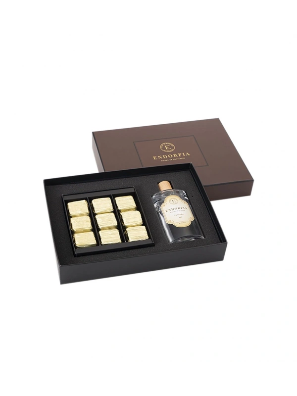 Double Premium Fındıklı Üzümlü Special Çikolata & Kolonya - Kahverengi