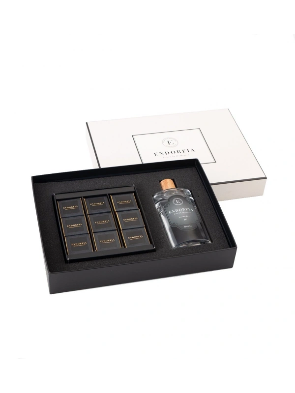 Double Premium Madlen Bitter Çikolata & Kolonya - Beyaz
