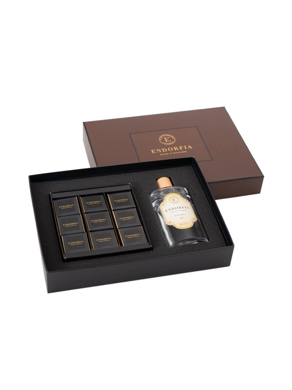 Double Premium Madlen Bitter Çikolata & Kolonya - Kahverengi
