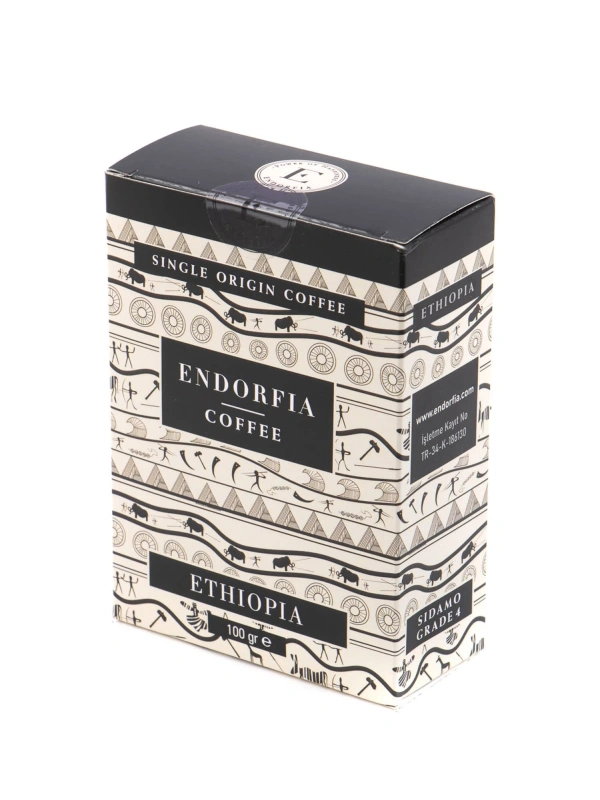 Endorfia Etiyopya Sidamo Gr.4 Hediyelik Dünya Kahvesi - 100 gr