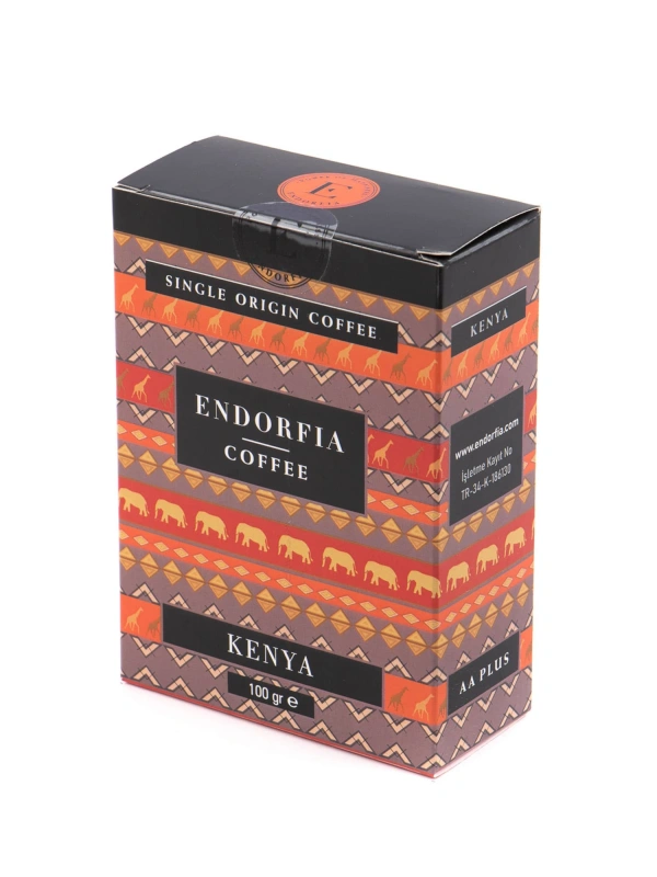 Endorfia Kenya AA Plus Hediyelik Dünya Kahvesi - 100 gr