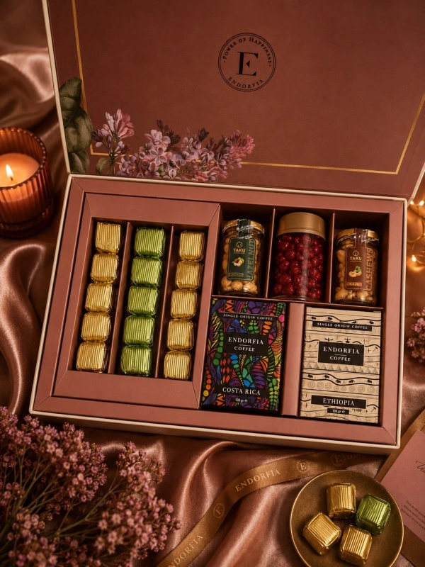 Endorfia Premium Kahve ve Lezzet Hediye Kutusu