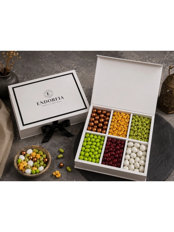Endorfia Signature Collection – 6 Bölmeli Premium Draje Kutusu