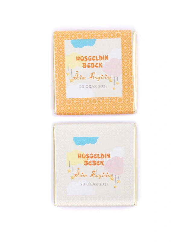 Kişiye Özel Baby Shower Madlen Çikolata