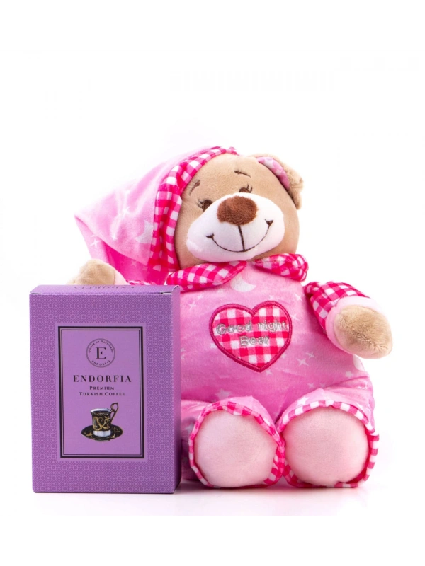 Pembe Kız Bebek Ayıcık & Türk kahvesi