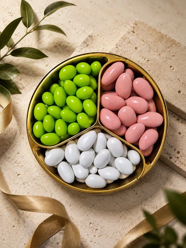Premium Badem & Fıstık Draje Kutusu 270 gr