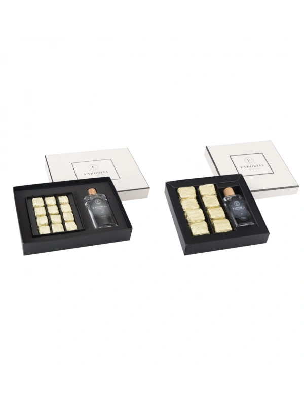 Protokol Set Fıstıklı Krokan Çikolata & Yeşil Çay Kolonyası
