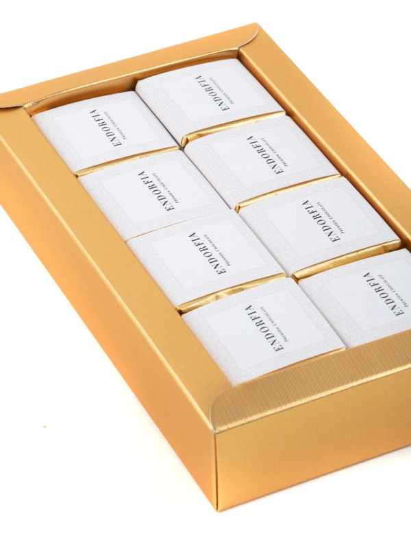 Sütlü Madlen Beyaz - Büyük Kurumsal Kutu - Gold