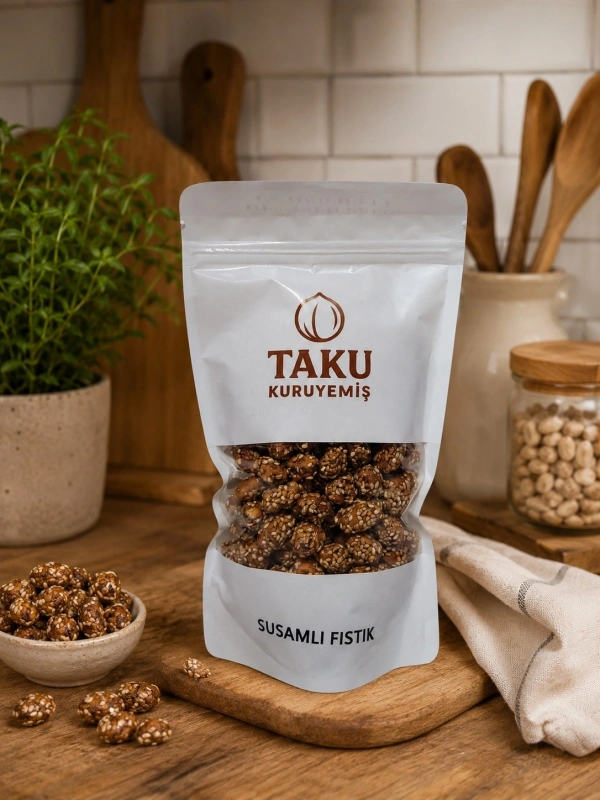 Taku Susamlı Fıstık -250 gr