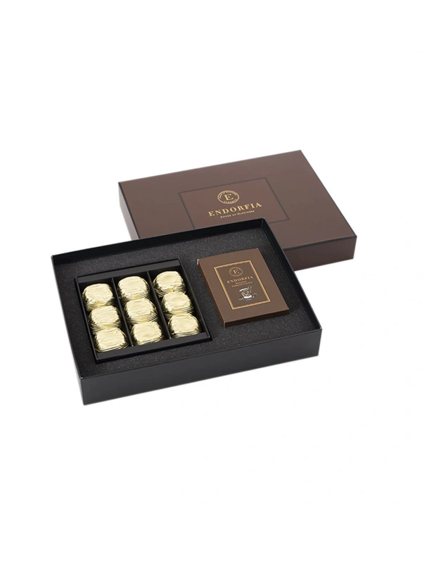 Twin Premium Fındıklı Çiçek Special Çikolata & Kahve - Kahverengi