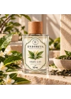 50 Ml Yeşilçay Cam Şişe Ahşap Kapak Kolonya